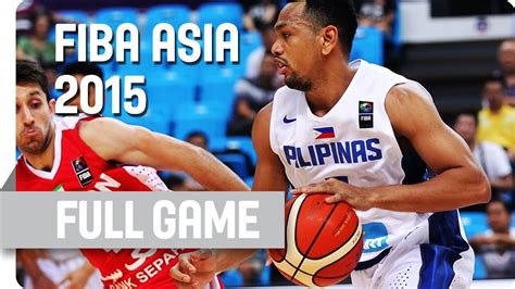 fiba asia 2015 score|Full Games // 2015 FIBA Asia Championship .
